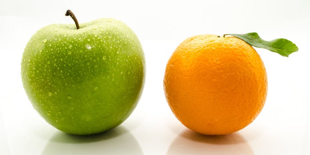 Apple and Orange